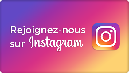 Suivez-nous sur Instagram